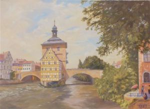 Voir le détail de cette oeuvre: Ancienne Mairie de Bamberg (Bavière)